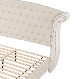 Sophia - Crystal Tufted Upholstered Bed