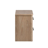 Anika - 2 Drawer Nightstand - Natural / Brown