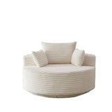 Swivel Chair With 360° Rotation For Living Room