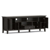 Warm Shaker - TV Media Stand - Hickory Brown