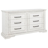 Bedroom Set With LED Lighting And Carved Moldings