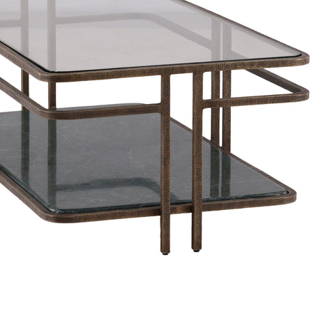Buckroe - Coffee Table - Dark Brown / Black