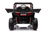 12V7A*2 30W*4 Four-Wheel Drive Seat One Button Start, Forward And Backward, High And Low Speed, Music, Front Light, Power Display, Two Doors Can Open, 2.4G R / C, Seat Belt Four Wheel Absorber