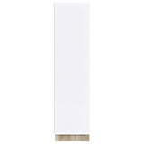Geilys - 8 Shelf Bookcase With Arch Details - White