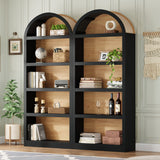 Freestanding Tall Bookshelves (Set of 2)