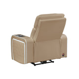 Electra - Power Recliner With Power Headrest, Massage, LED Lighting And USB Control