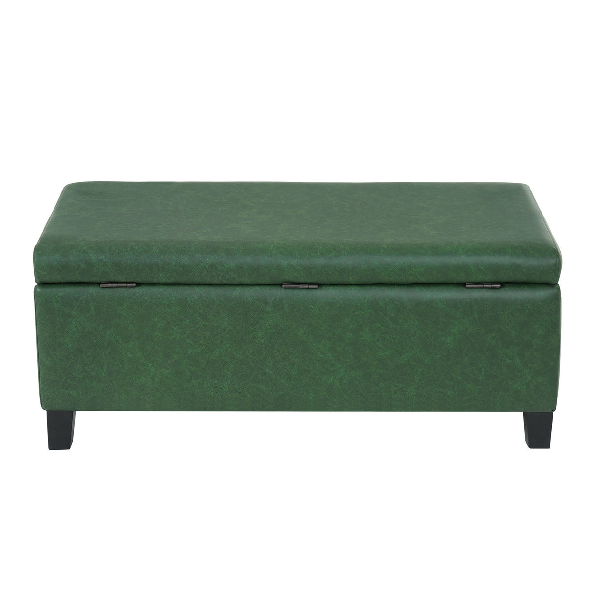 Storage Ottoman With Flip Top Lid