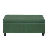 Storage Ottoman With Flip Top Lid