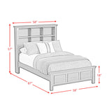 Hampton Kids - Bookcase Bed