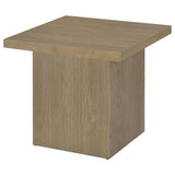 Eldridge - Coffee Table Set With Chunky Square Tops