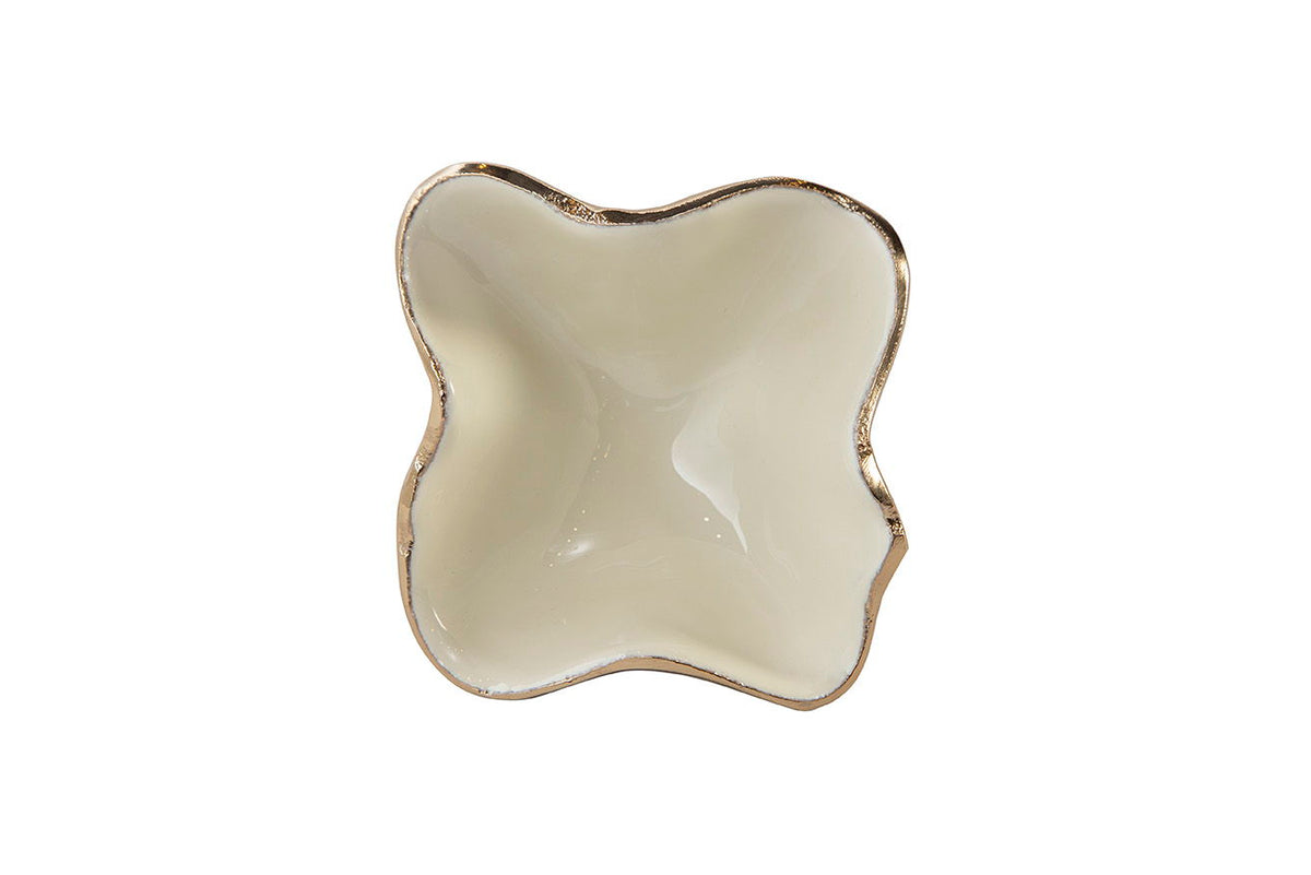 Siam - Bowl Trio - Beige / Gold