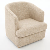 Arm Lounge Chair With Removable Seat Cushion - Light Brown