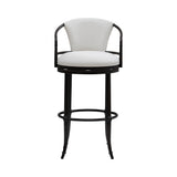 Otis - Upholstered Swivel Bar Height Barstool