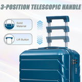Spinner Luggage Set With Combination Lock