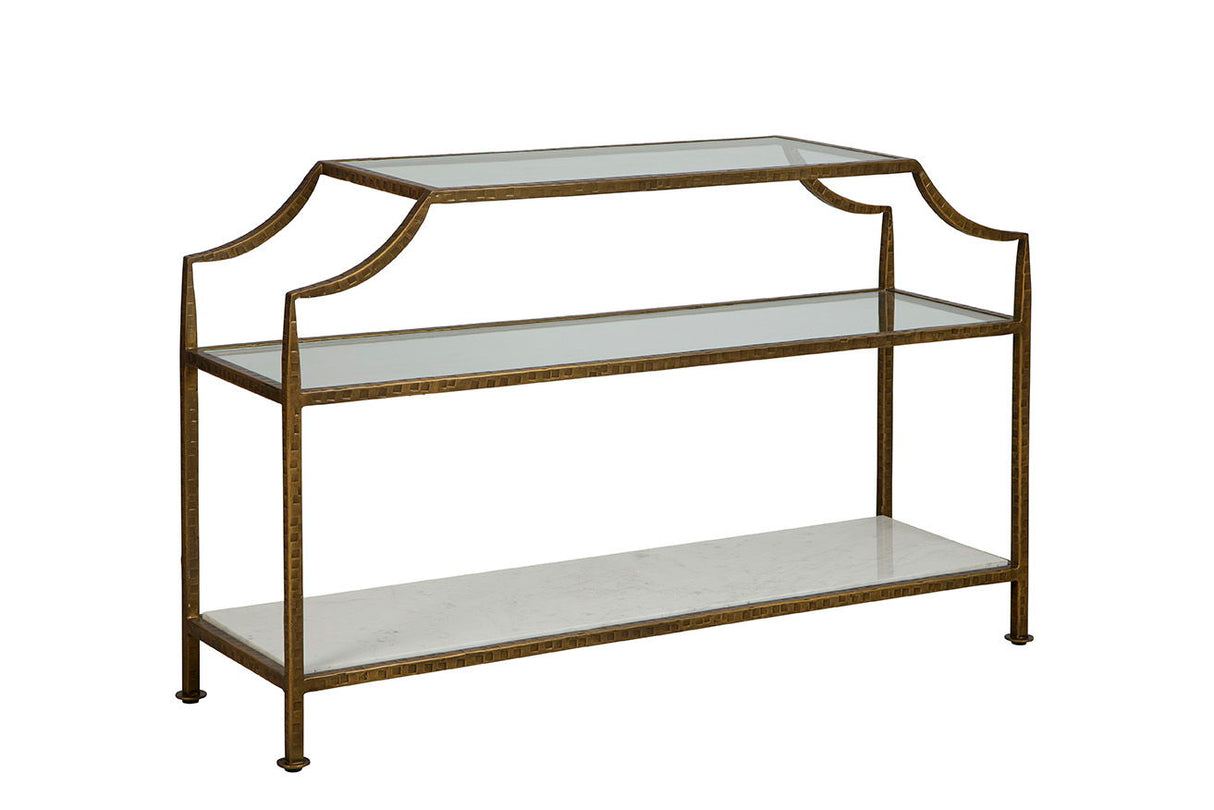 Marietta - Console - Gold / White