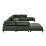 Modern Modular Sectional With Adjustable Back Support