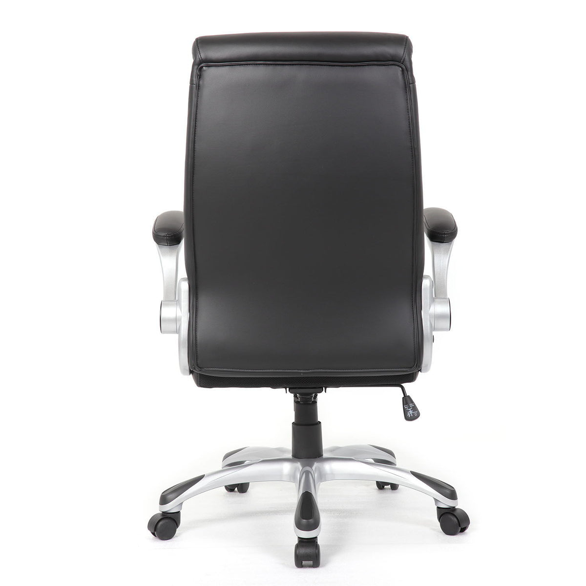 High Back Ergonomic Executive Office Chair, Adjustable Height And Lumbar Support For Home & Office - Black
