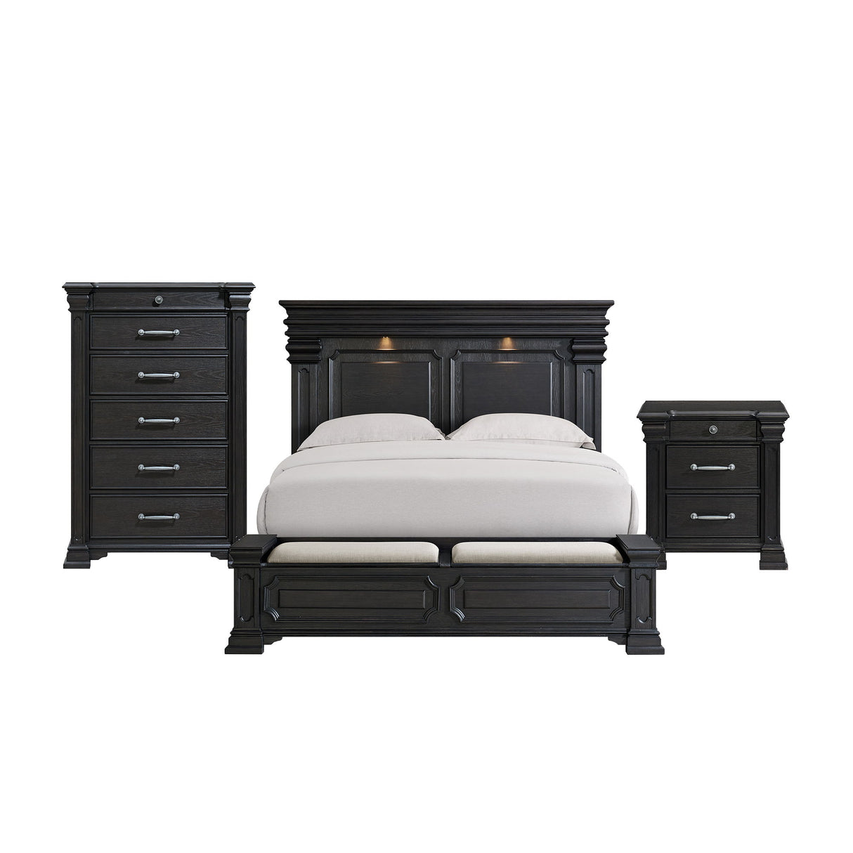 Kings Court - Storage Bedroom Set