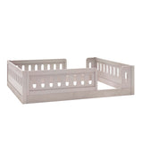 Platform Bed With Guardrail