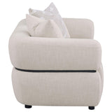Ramsay - Round Arm Loveseat - Beige