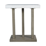 Greta - 2 Piece Occasional Table Set (Coffee Table And End Table) - Gray