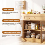 Modern Sideboard Cabinet With 1 Drawer And 2 Arched Doors