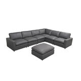 Upholstered Large Seating Modular Sectional