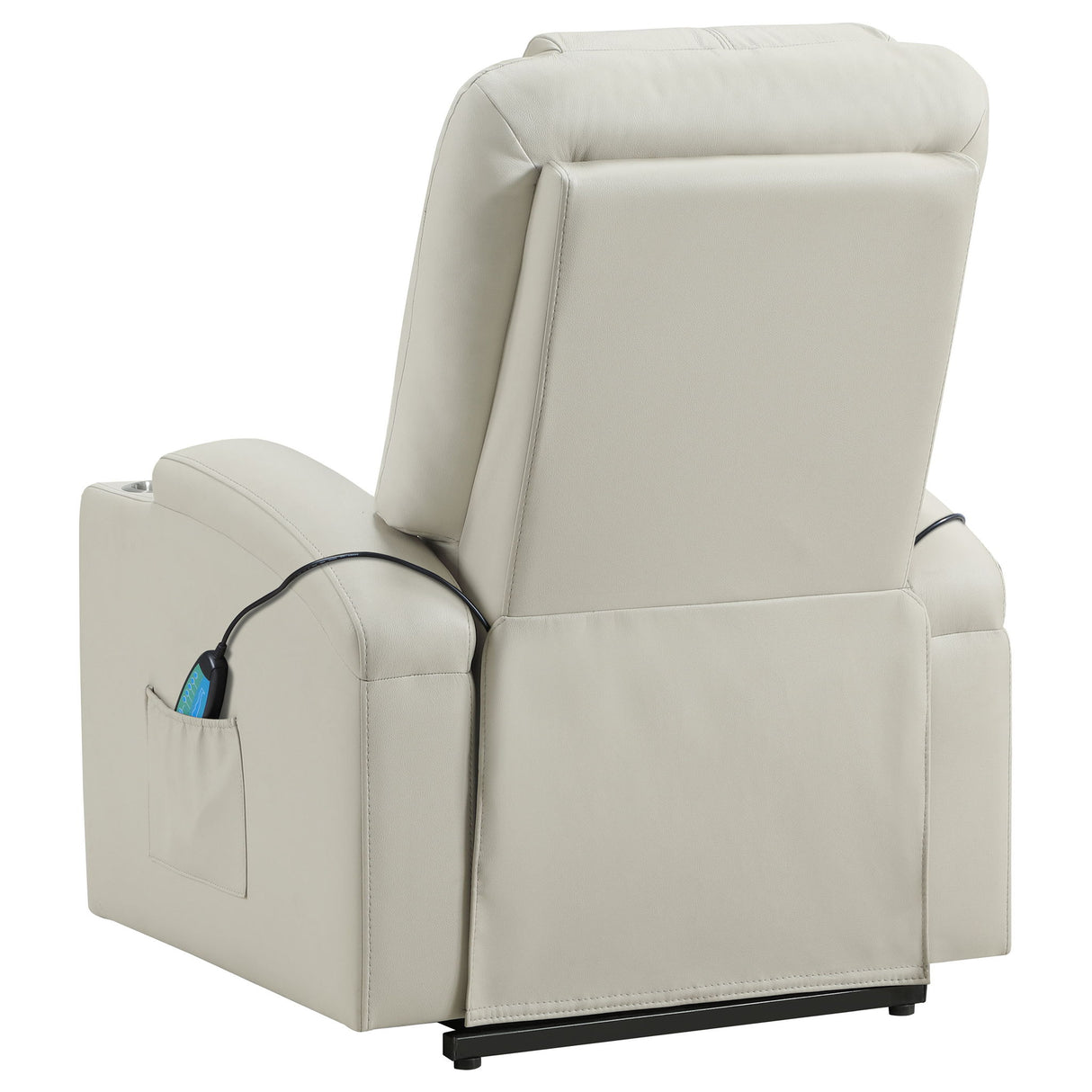 Macklin - Power Lift Massage Recliner With Heat And Dual Cupholders