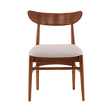 Johnson - Side Chair - Light Brown / Beige