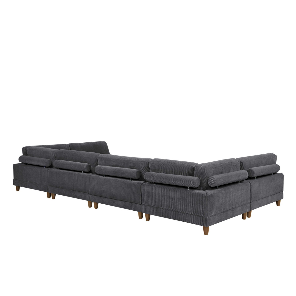 Modern Modular Sectional With Adjustable Back Support