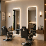 LED Full Length Mirror With Frosted Edge Lighting, 3 Color Temperatures