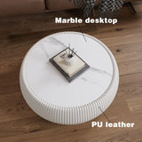 Drum Shaped Coffee Table