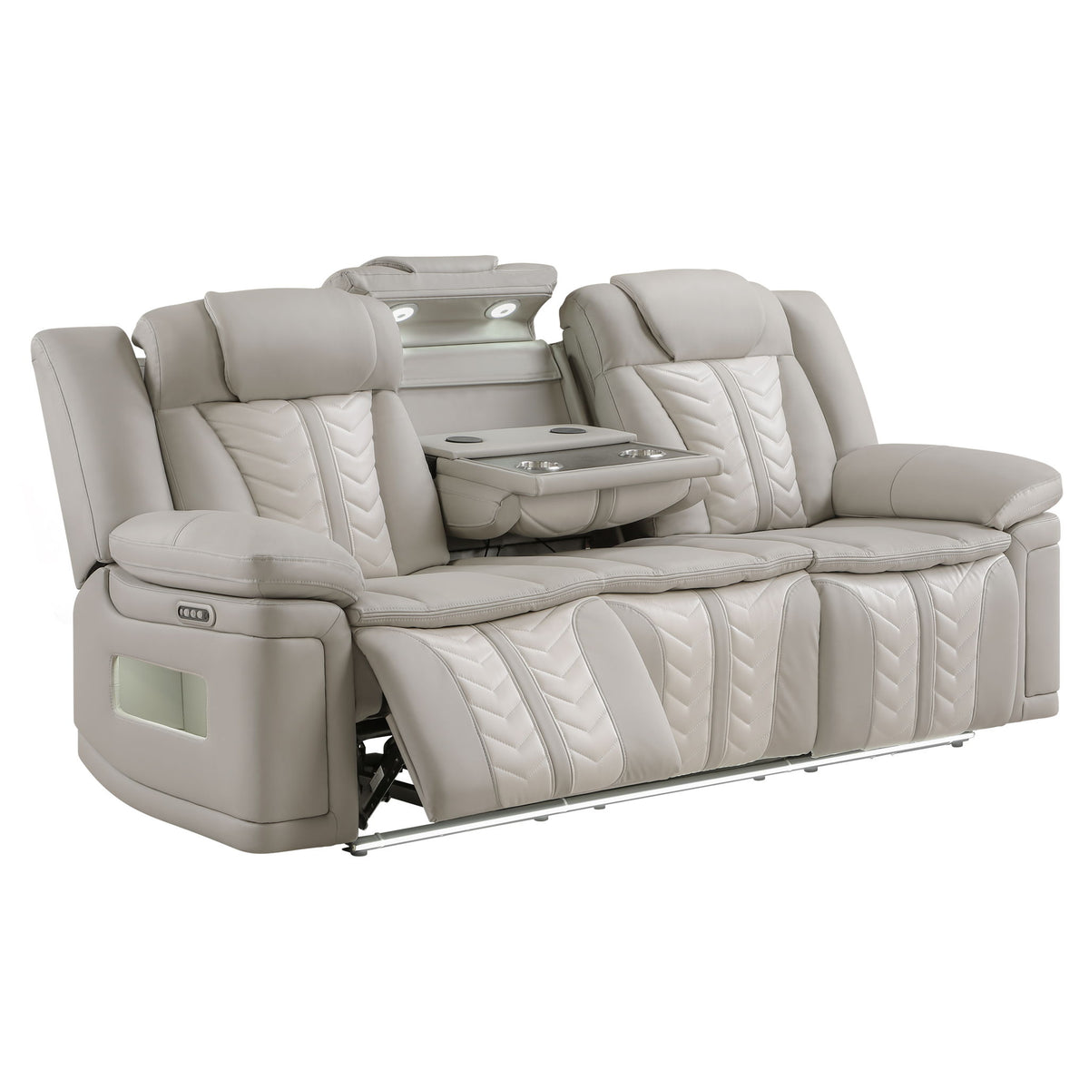 Cruiser - Power Reclining Set With LED Lighting