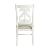 Stone - Wooden Swirl Back Side Chair (Set of 2)