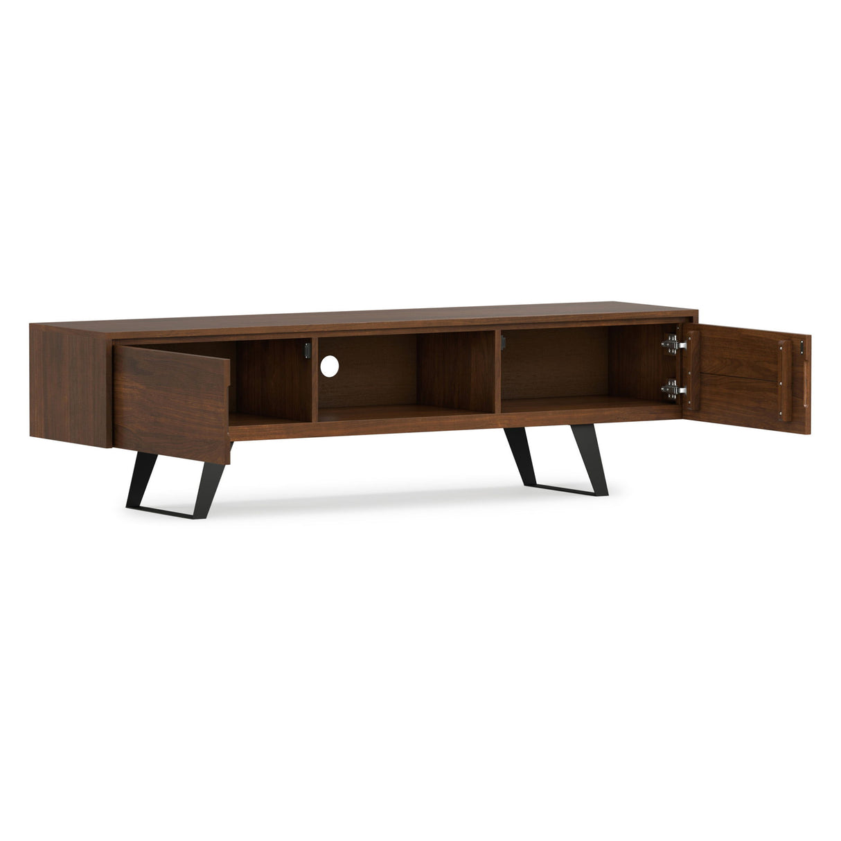 Lowry - Handcrafted TV Media Stand - Walnut