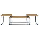 Rosey - 3 Piece Coffee Table Set - Mango Color