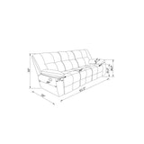 Liam - Console Reclining Loveseat