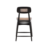 Macie - Counter Stool - Black / Light Brown
