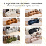 4 Seater Sofa With Fabric, 30D, 60 Hardness Full Sponge, 4 Pillow For Living Room, Home Furniture Sleeper Sectional Sofa For Apartment