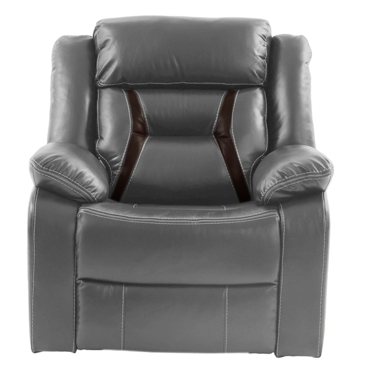 Living Room Set With Pillow Armrest And Tufted Backrest