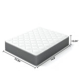 10" Hybrid Mattress With Individual Pocket Coils And Memory Foam