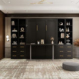 Multifunctional Vertical Murphy Wall Bed