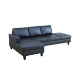 L - Shaped Sectional Sofa With Chaise & Ottoman