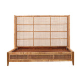 Positano - King Bed - Light Brown