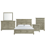 Whit-Ash - Panel Bedroom Set