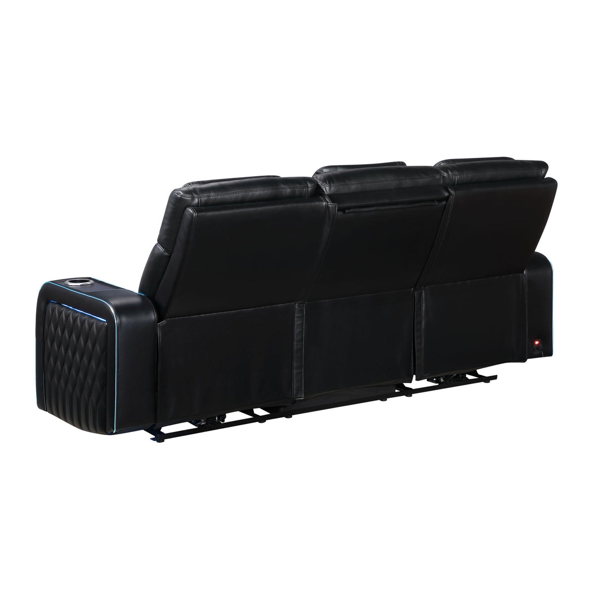 Electra - Power Reclining Set With Power Headrests, Massage And LED Lighting