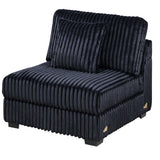 Contemporary Style Modular Sectional Sofa Set With USB, Cup Holder