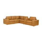 Modular Sectional With Large Square Arms