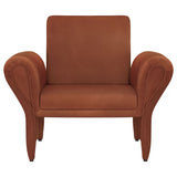 Whitney - Accent Armchair - Rusty Orange