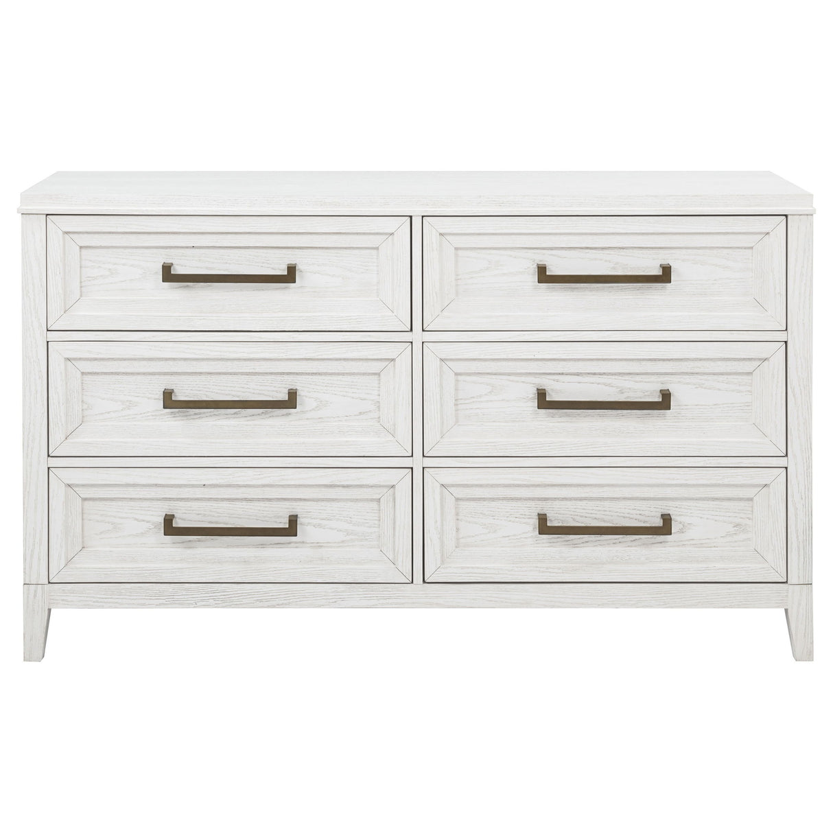 Inverness - 6 Drawer Bedroom Dresser - White